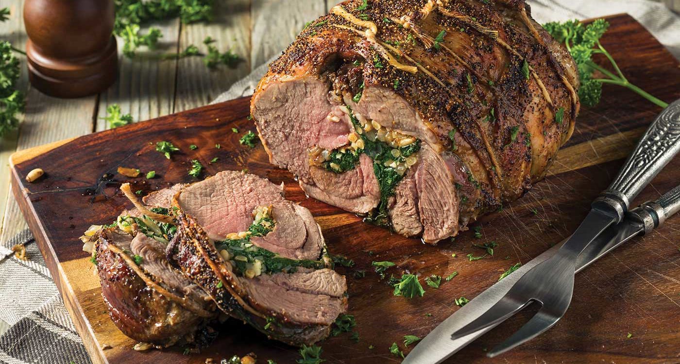 Stuffed Leg of Lamb